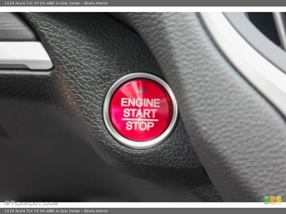Ebony Interior Controls for the 2018 Acura TLX V6 SH-AWD A-Spec Sedan #121268767