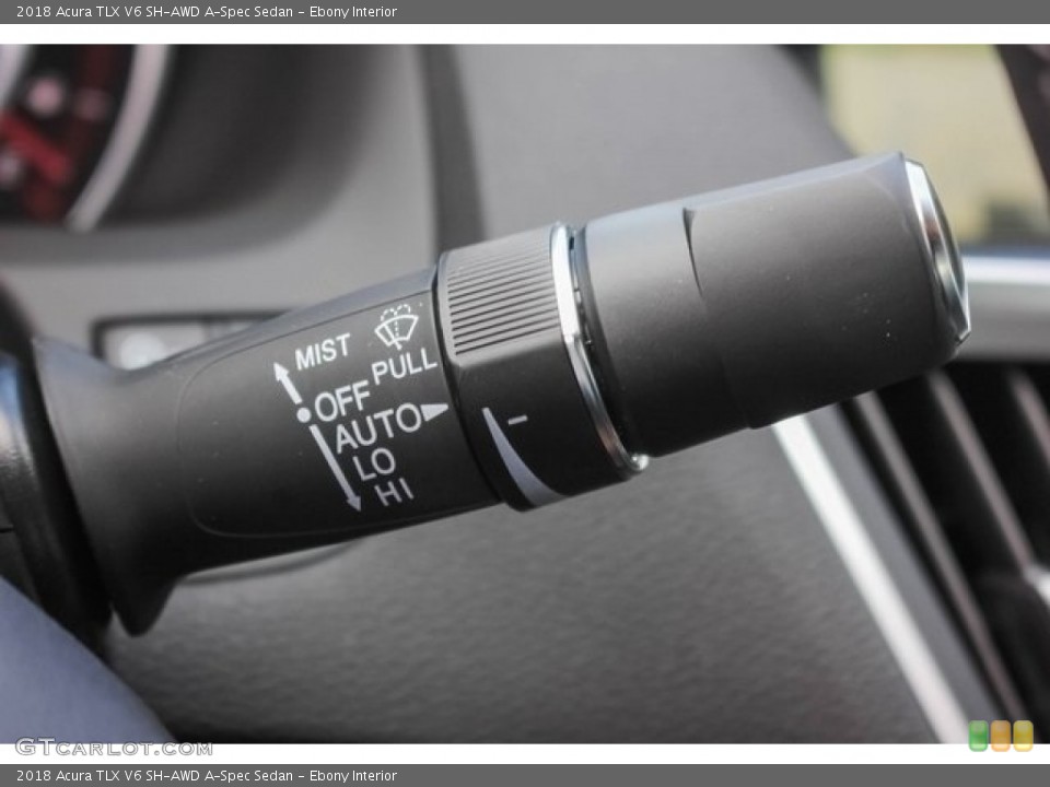 Ebony Interior Controls for the 2018 Acura TLX V6 SH-AWD A-Spec Sedan #121268798
