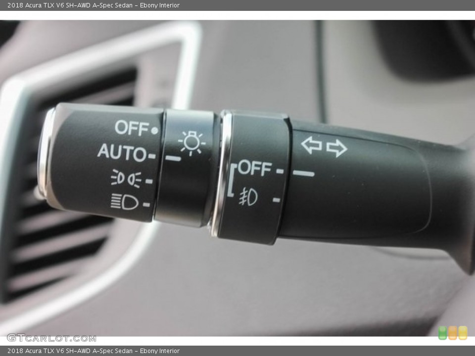 Ebony Interior Controls for the 2018 Acura TLX V6 SH-AWD A-Spec Sedan #121268817