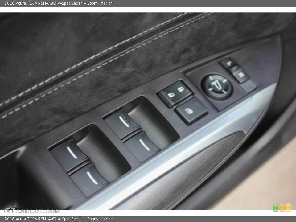 Ebony Interior Controls for the 2018 Acura TLX V6 SH-AWD A-Spec Sedan #121268930