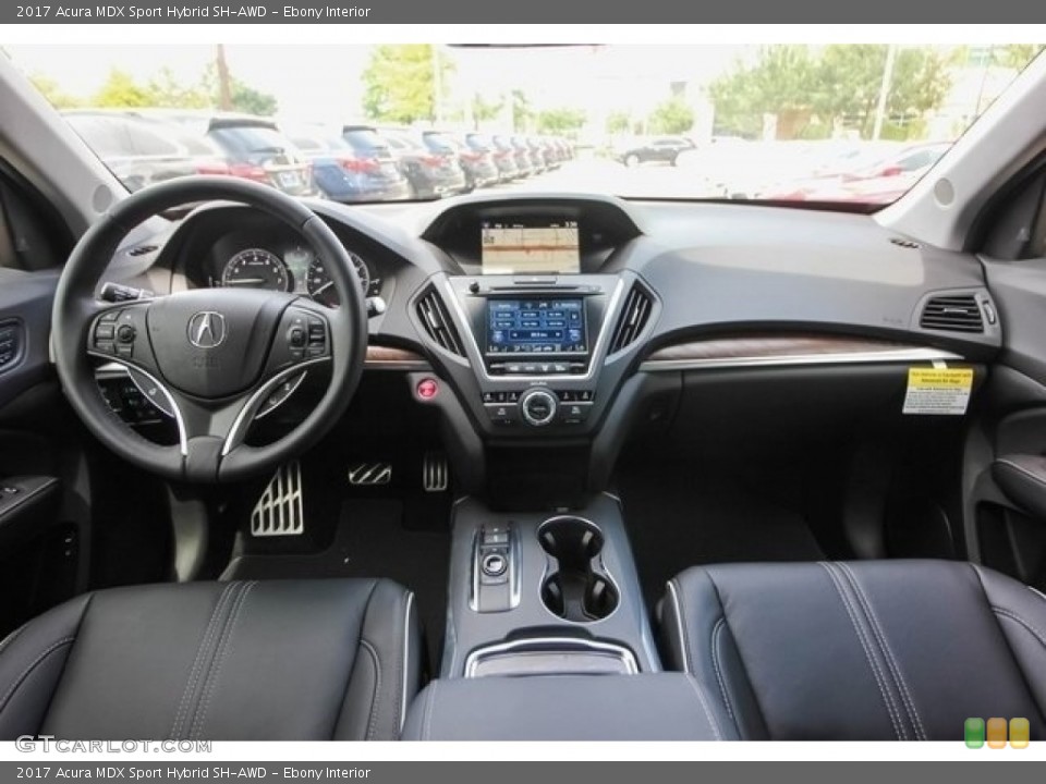 Ebony Interior Photo for the 2017 Acura MDX Sport Hybrid SH-AWD #121272761