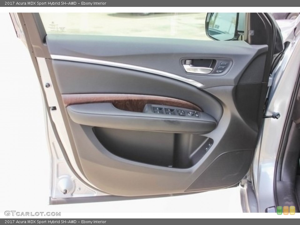 Ebony Interior Door Panel for the 2017 Acura MDX Sport Hybrid SH-AWD #121272845