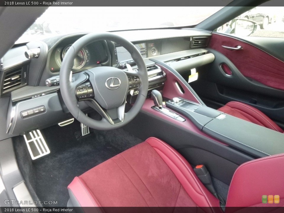 Rioja Red Interior Photo for the 2018 Lexus LC 500 #121272878