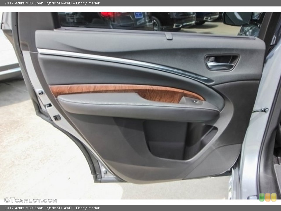 Ebony Interior Door Panel for the 2017 Acura MDX Sport Hybrid SH-AWD #121272921