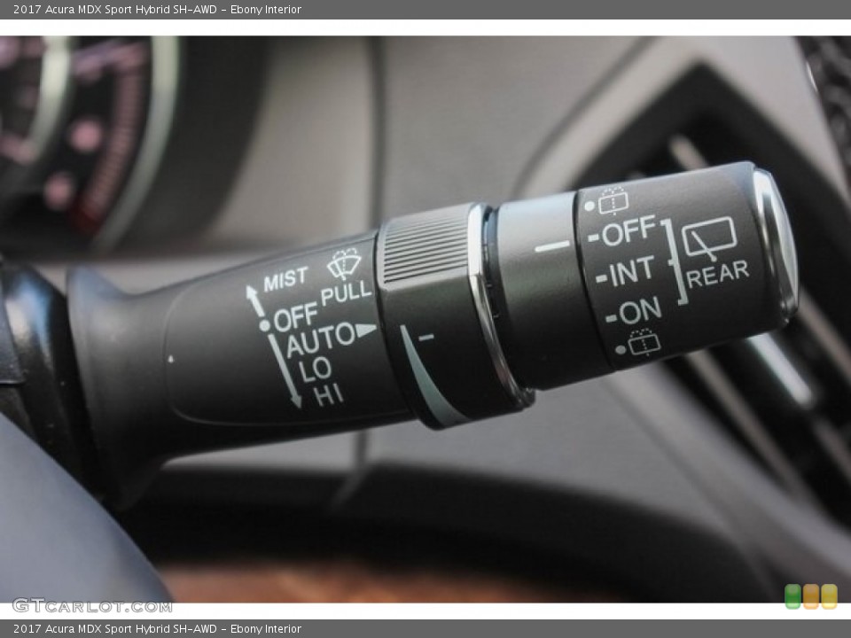 Ebony Interior Controls for the 2017 Acura MDX Sport Hybrid SH-AWD #121273422