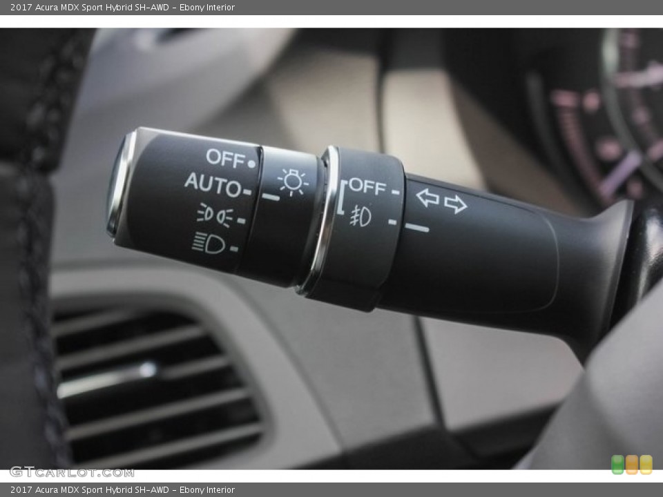 Ebony Interior Controls for the 2017 Acura MDX Sport Hybrid SH-AWD #121273436