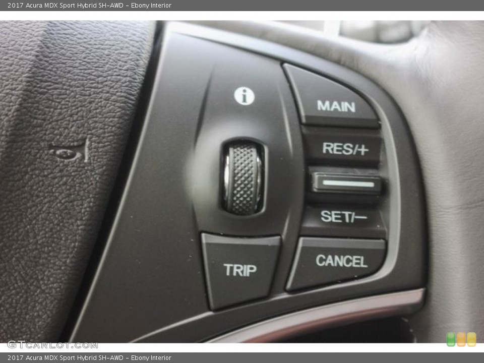 Ebony Interior Controls for the 2017 Acura MDX Sport Hybrid SH-AWD #121273457