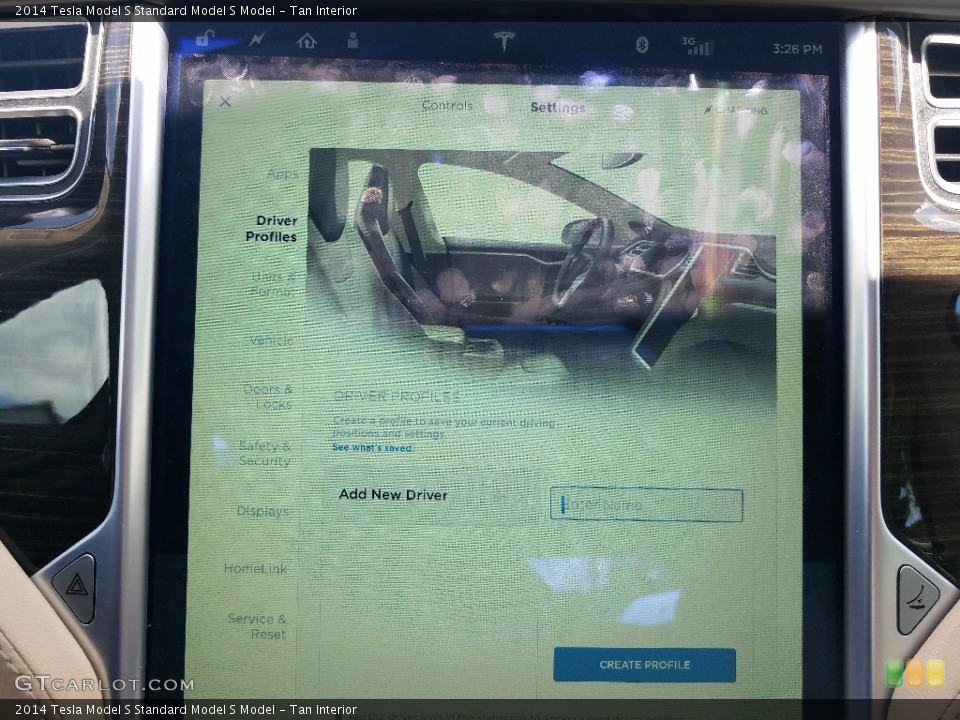Tan Interior Controls for the 2014 Tesla Model S  #121294073