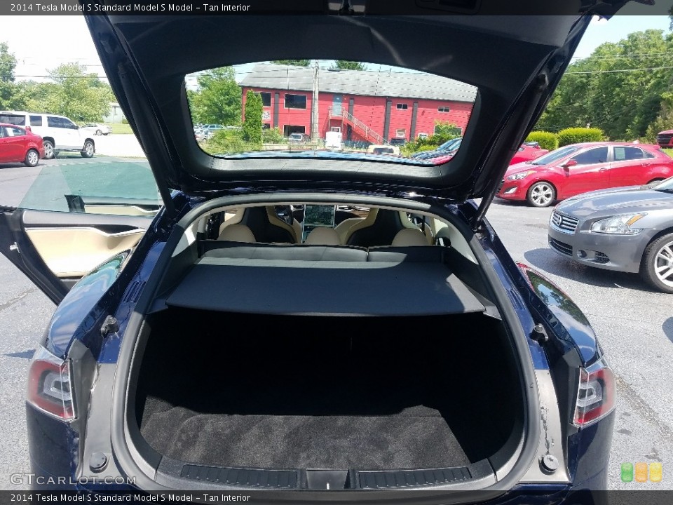 Tan Interior Trunk for the 2014 Tesla Model S  #121294940