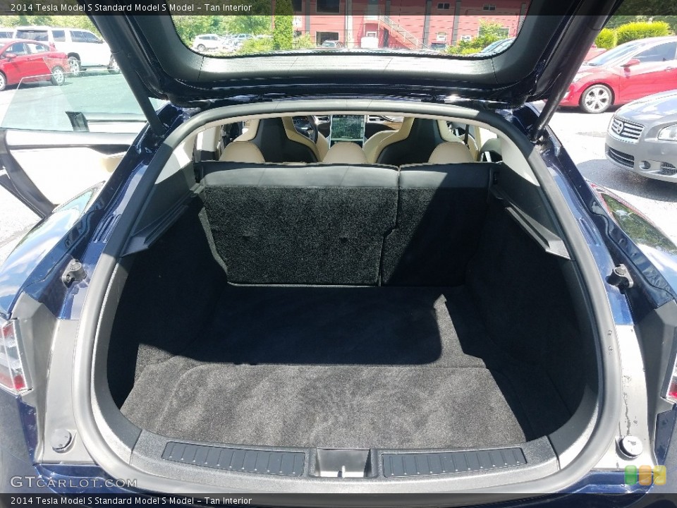 Tan Interior Trunk for the 2014 Tesla Model S  #121295039