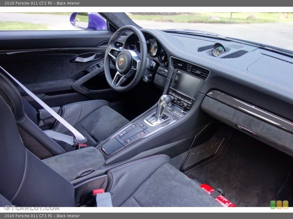 Black Interior Controls for the 2016 Porsche 911 GT3 RS #121300733