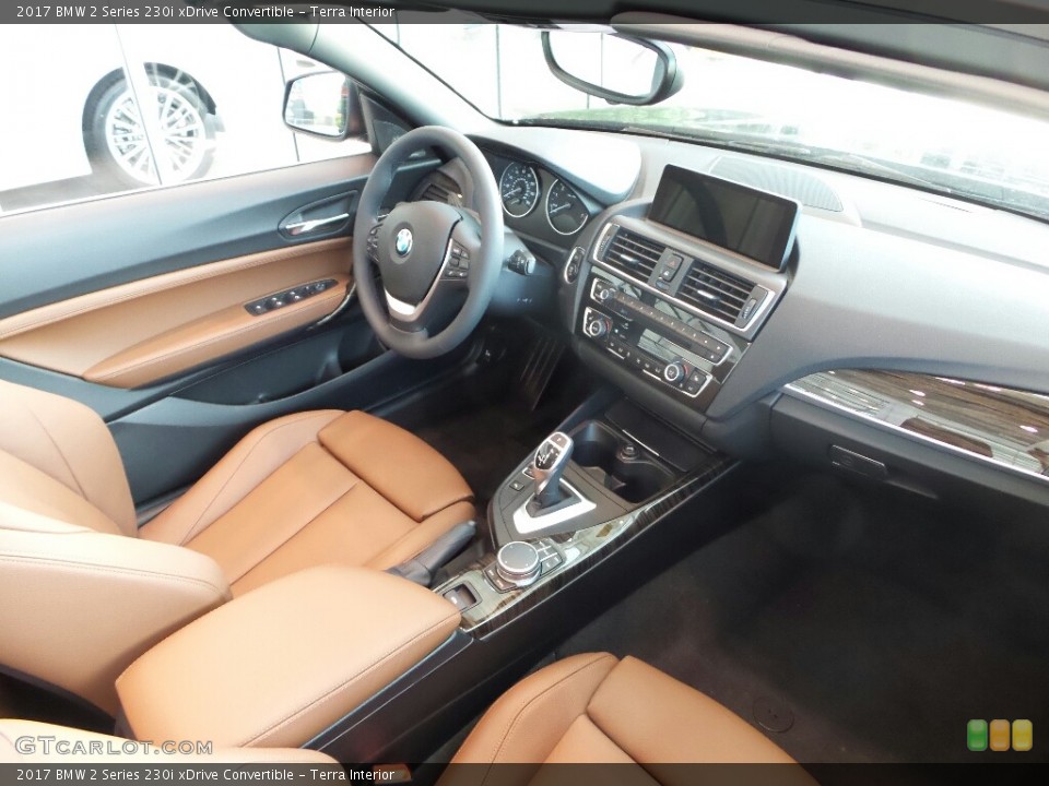 Terra Interior Photo for the 2017 BMW 2 Series 230i xDrive Convertible #121302833