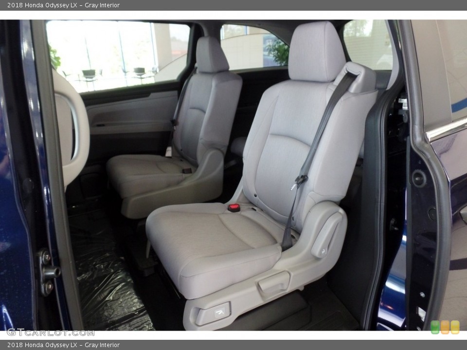Gray Interior Rear Seat for the 2018 Honda Odyssey LX #121304513
