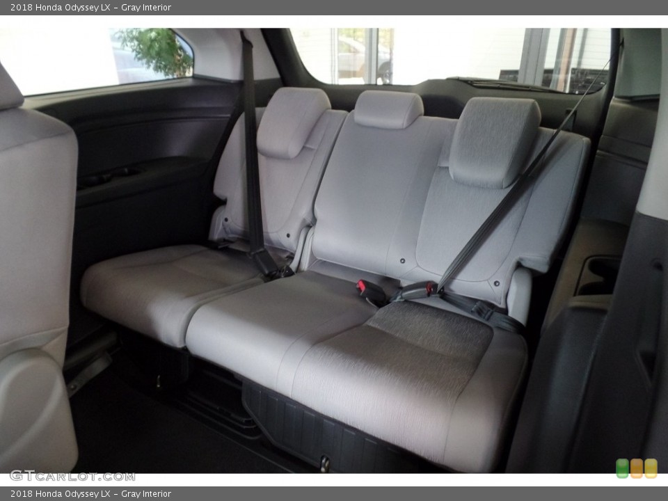 Gray Interior Rear Seat for the 2018 Honda Odyssey LX #121304534