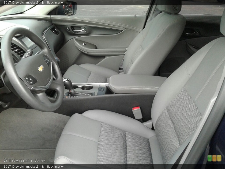 Jet Black 2017 Chevrolet Impala Interiors