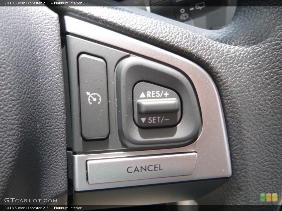 Platinum Interior Controls for the 2018 Subaru Forester 2.5i #121328948