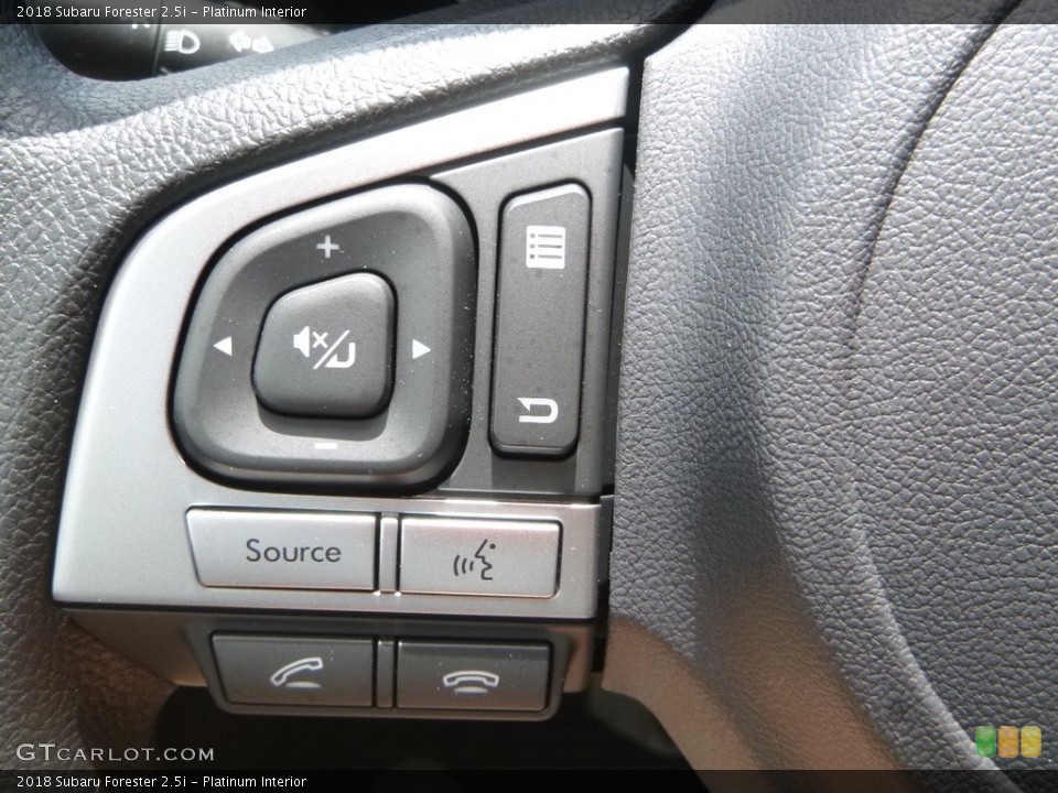 Platinum Interior Controls for the 2018 Subaru Forester 2.5i #121328978