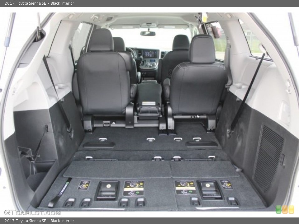 Black Interior Trunk for the 2017 Toyota Sienna SE #121330421