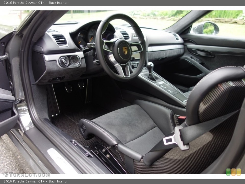 Black Interior Photo for the 2016 Porsche Cayman GT4 #121356694