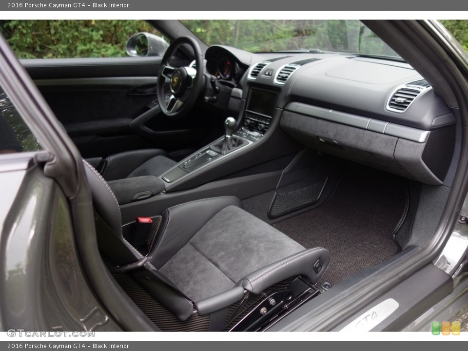 Black Interior Dashboard for the 2016 Porsche Cayman GT4 #121356809