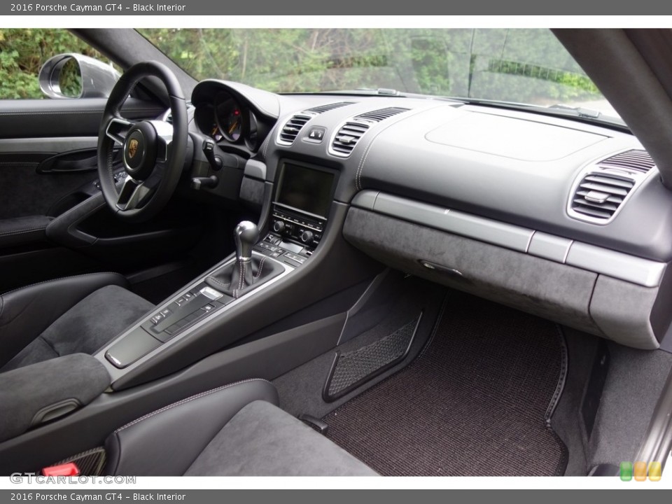Black Interior Dashboard for the 2016 Porsche Cayman GT4 #121356834