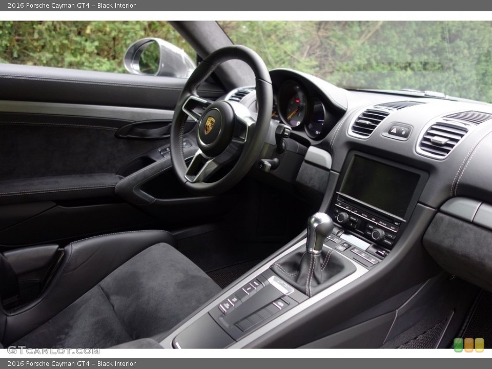 Black Interior Controls for the 2016 Porsche Cayman GT4 #121356848