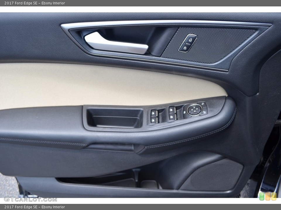 Ebony Interior Door Panel for the 2017 Ford Edge SE #121367844