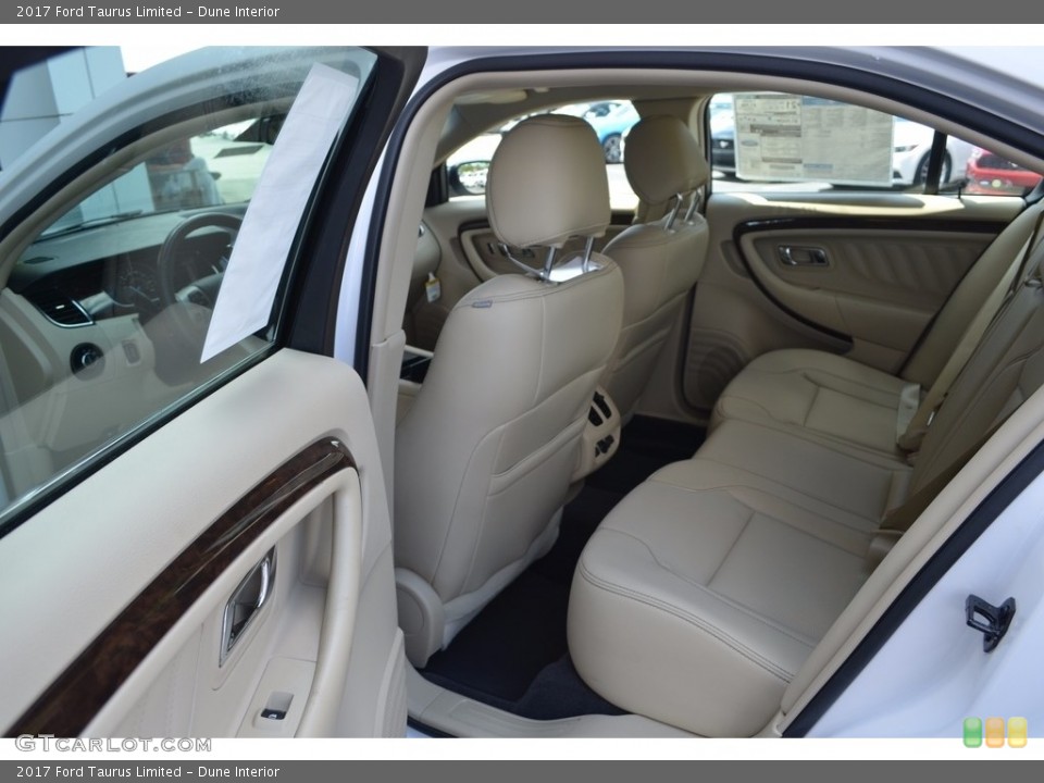 Dune Interior Rear Seat for the 2017 Ford Taurus Limited #121368888