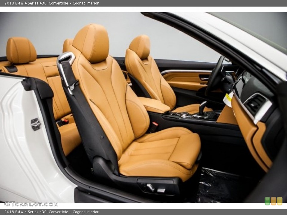 Cognac Interior Photo for the 2018 BMW 4 Series 430i Convertible #121371743