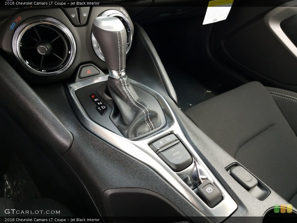 Jet Black Interior Transmission for the 2018 Chevrolet Camaro LT Coupe #121375414