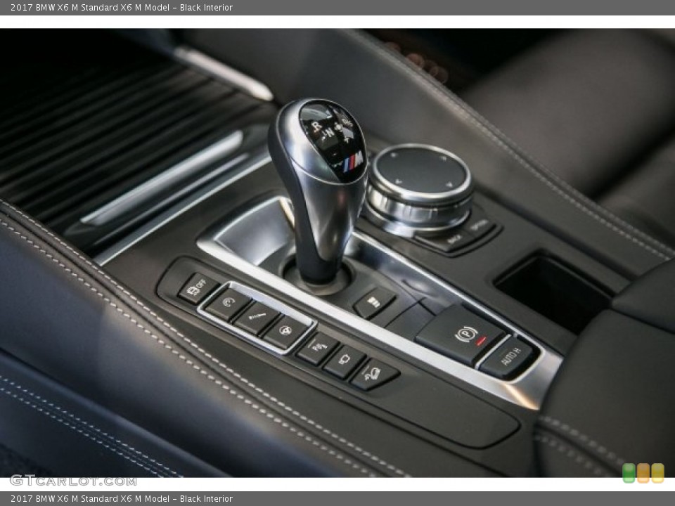 Black Interior Transmission for the 2017 BMW X6 M  #121376162