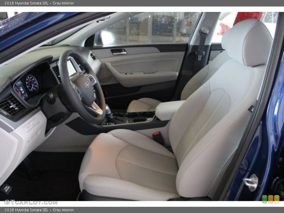 Gray Interior Front Seat for the 2018 Hyundai Sonata SEL #121382156