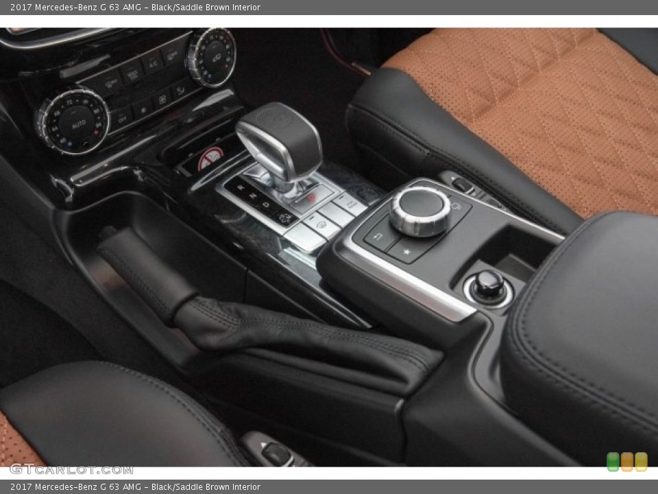 Black/Saddle Brown Interior Transmission for the 2017 Mercedes-Benz G 63 AMG #121387817