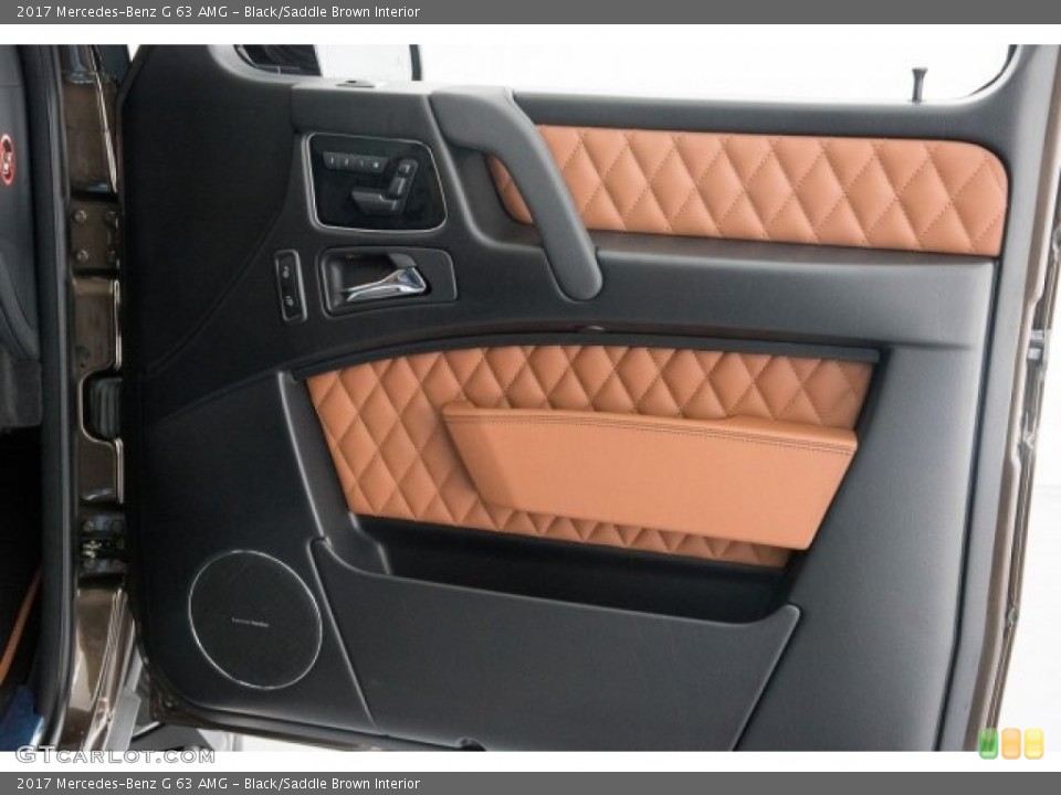 Black/Saddle Brown Interior Door Panel for the 2017 Mercedes-Benz G 63 AMG #121387976