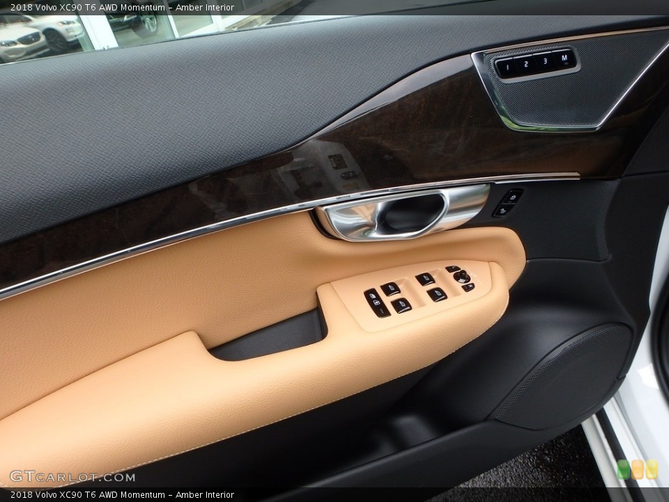 Amber Interior Door Panel for the 2018 Volvo XC90 T6 AWD Momentum #121389944