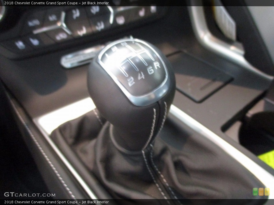 Jet Black Interior Transmission for the 2018 Chevrolet Corvette Grand Sport Coupe #121392857