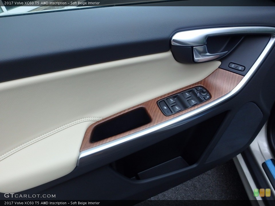 Soft Beige Interior Door Panel for the 2017 Volvo XC60 T5 AWD Inscription #121394684