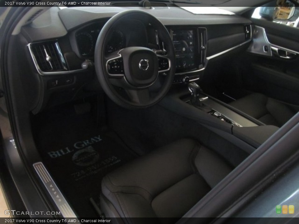 Charcoal 2017 Volvo V90 Cross Country Interiors