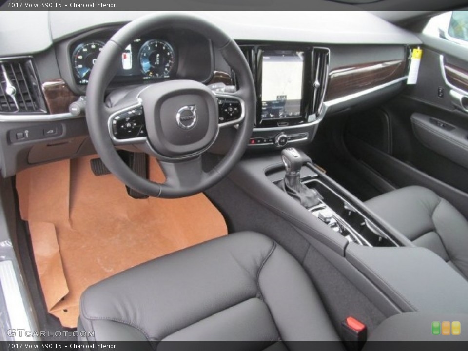 Charcoal Interior Prime Interior for the 2017 Volvo S90 T5 #121400219