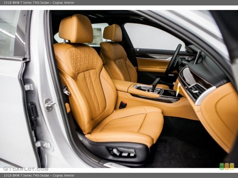Cognac Interior Photo for the 2018 BMW 7 Series 740i Sedan #121403804