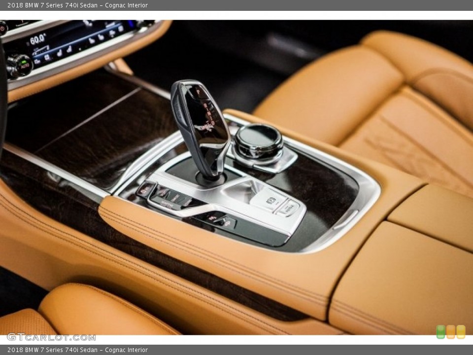 Cognac Interior Transmission for the 2018 BMW 7 Series 740i Sedan #121403900