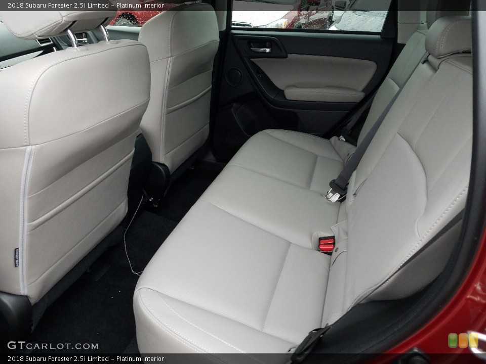 Platinum Interior Rear Seat for the 2018 Subaru Forester 2.5i Limited #121421279