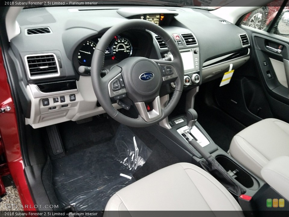 Platinum Interior Photo for the 2018 Subaru Forester 2.5i Limited #121421315
