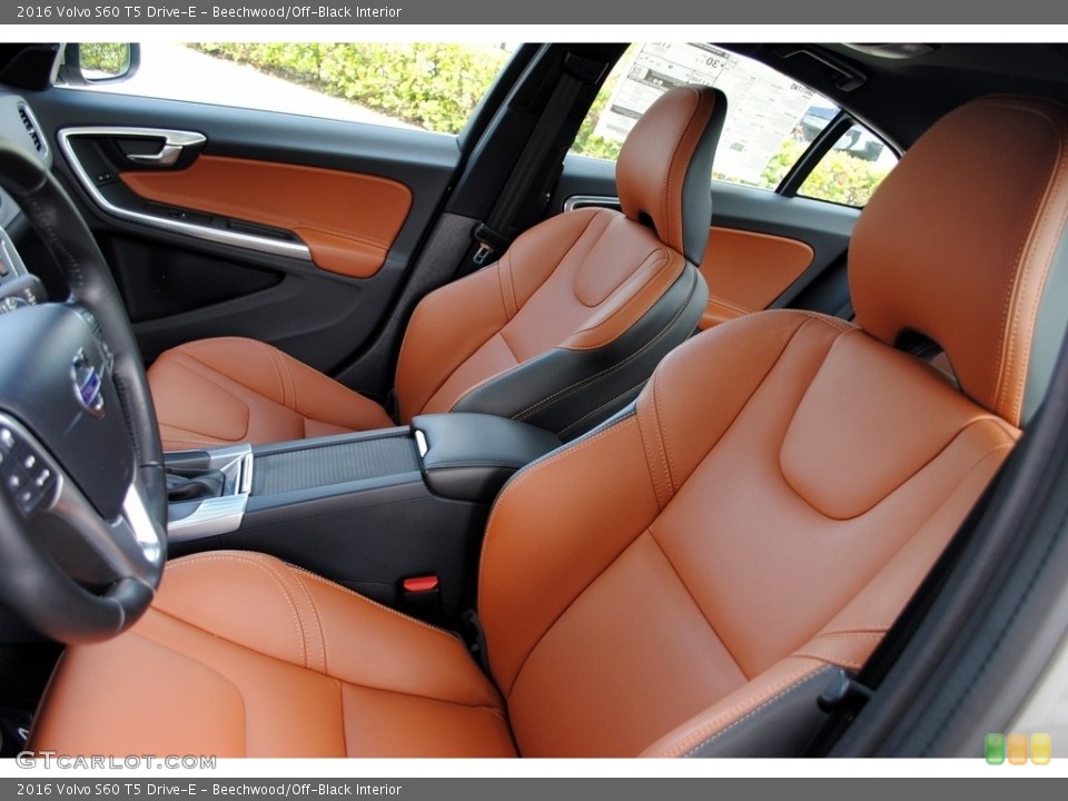 Beechwood/Off-Black Interior Front Seat for the 2016 Volvo S60 T5 Drive-E #121424987