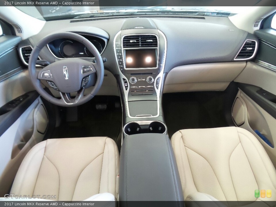 Cappuccino Interior Dashboard for the 2017 Lincoln MKX Reserve AWD #121431131