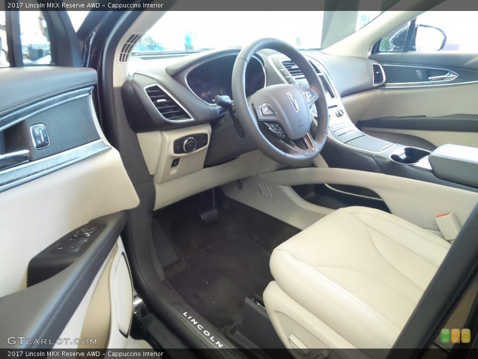 Cappuccino Interior Front Seat for the 2017 Lincoln MKX Reserve AWD #121431164