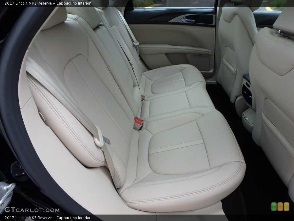 Cappuccino Interior Rear Seat for the 2017 Lincoln MKZ Reserve #121433722