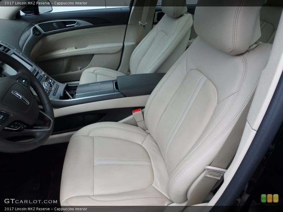 Cappuccino Interior Front Seat for the 2017 Lincoln MKZ Reserve #121433744