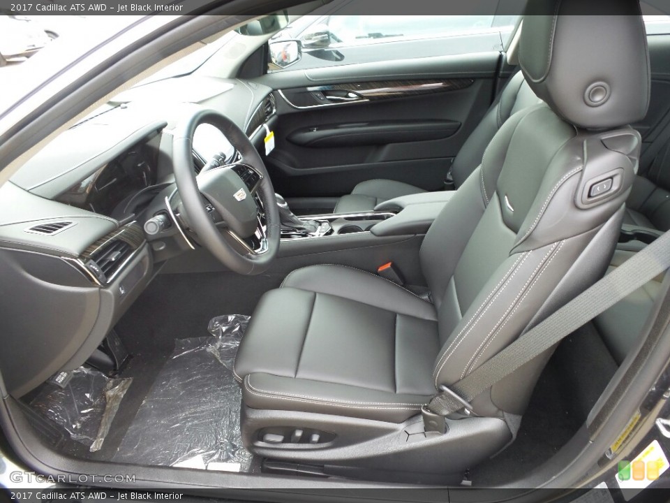Jet Black Interior Photo for the 2017 Cadillac ATS AWD #121438748