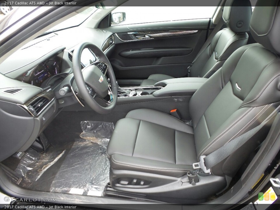 Jet Black Interior Photo for the 2017 Cadillac ATS AWD #121438846